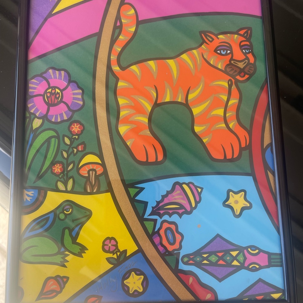 Original signed pop art